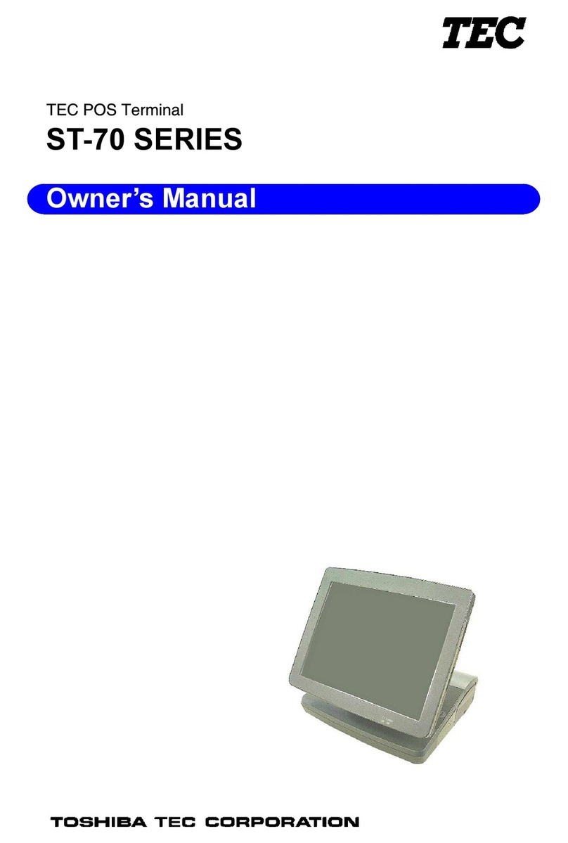 Toshiba ST-70 SERIES owner's manual
