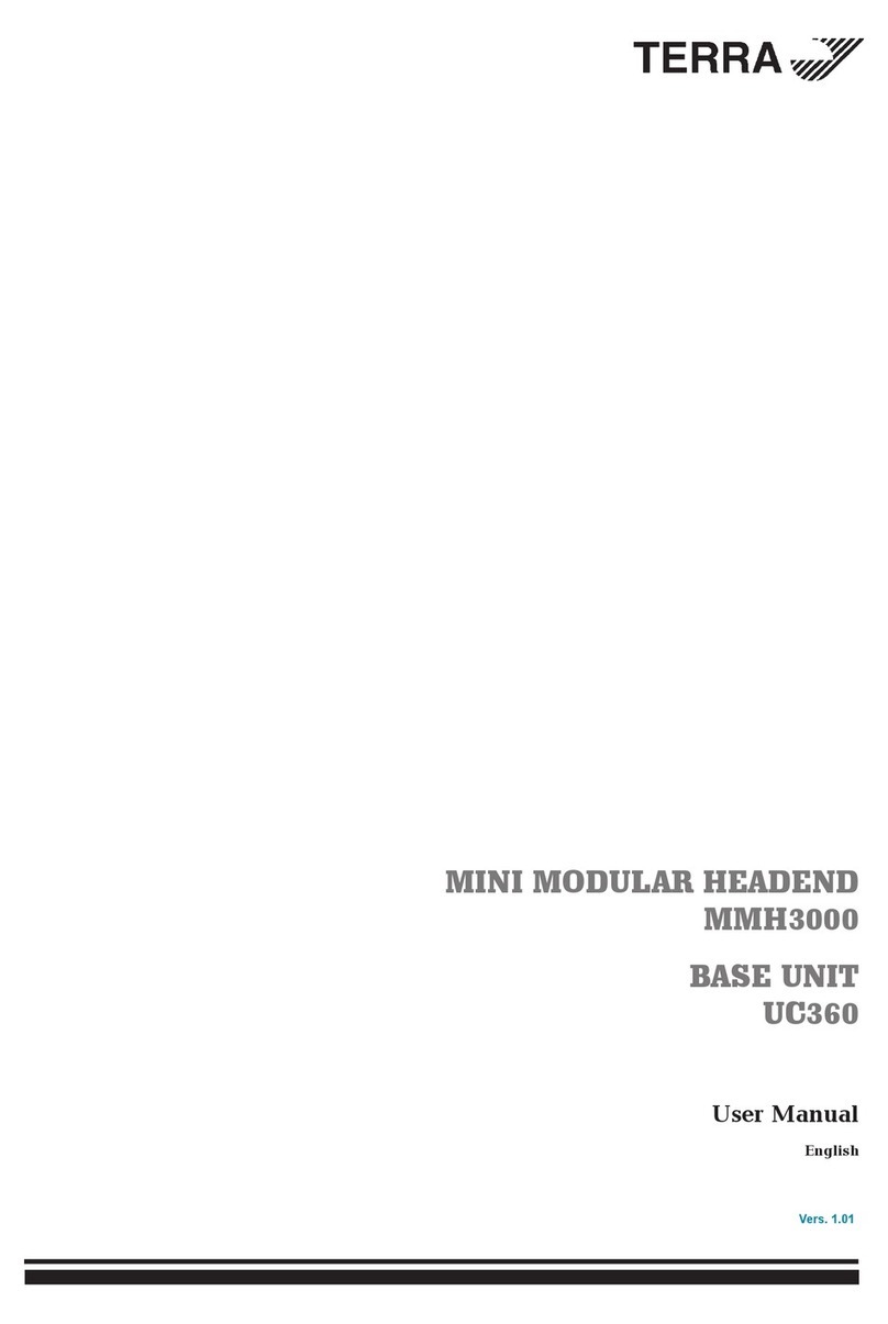 Terra MMH3000 user manual