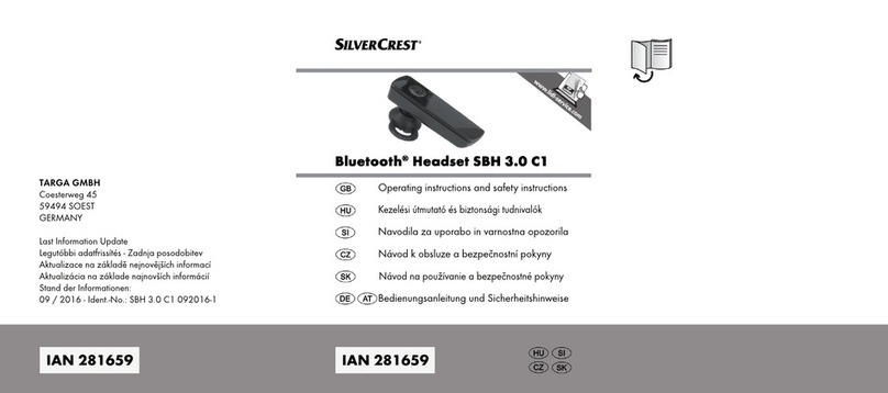 Silvercrest SBH 3.0 C1 Operating instructions and safety instructions