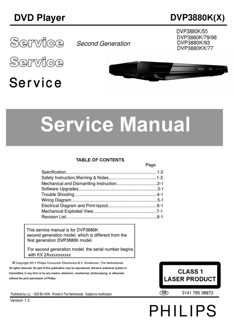Philips DVP3880K/55 User manual