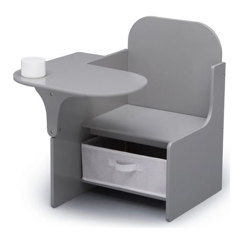 Delta CHAIR DESK Installation instructions