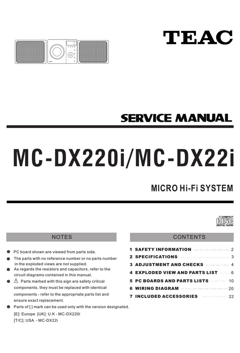 Teac MC-DX220i User manual