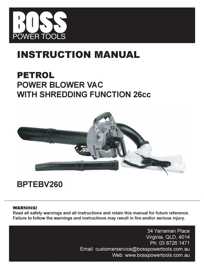 BOSSCO BPTEBV260 User manual