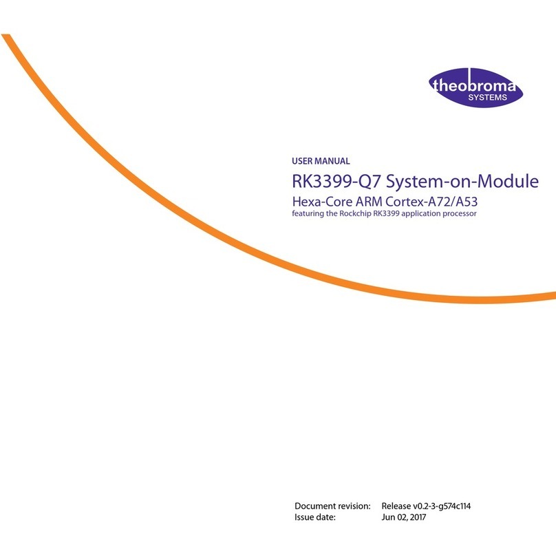 theobroma systems RK3399-Q7 user manual