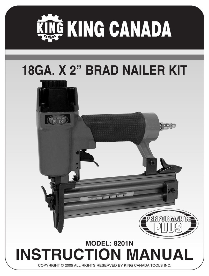 King Canada 8201N instruction manual