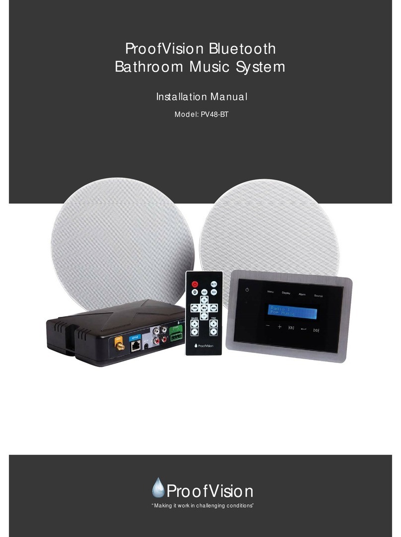 ProofVision PV48-BT installation manual