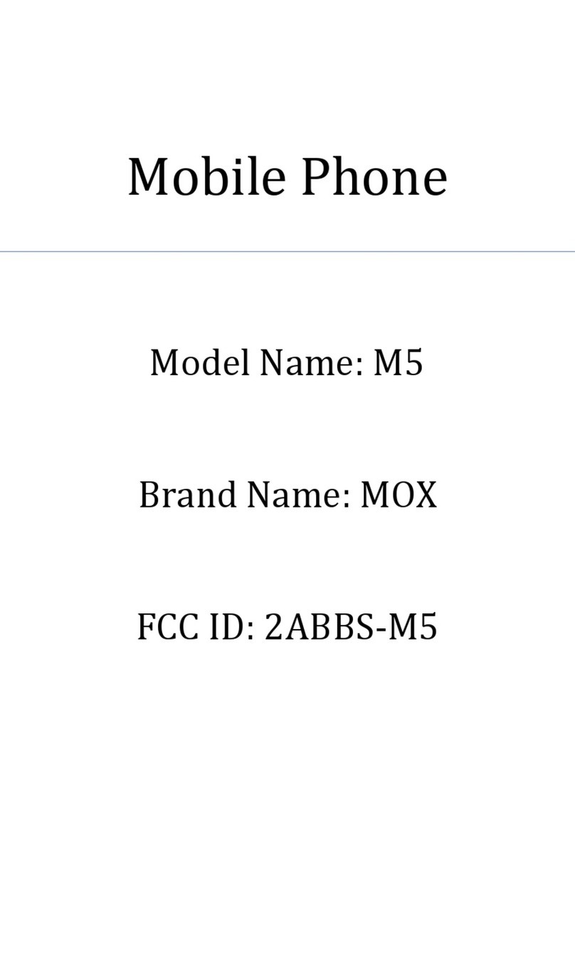 MOX M5 User manual