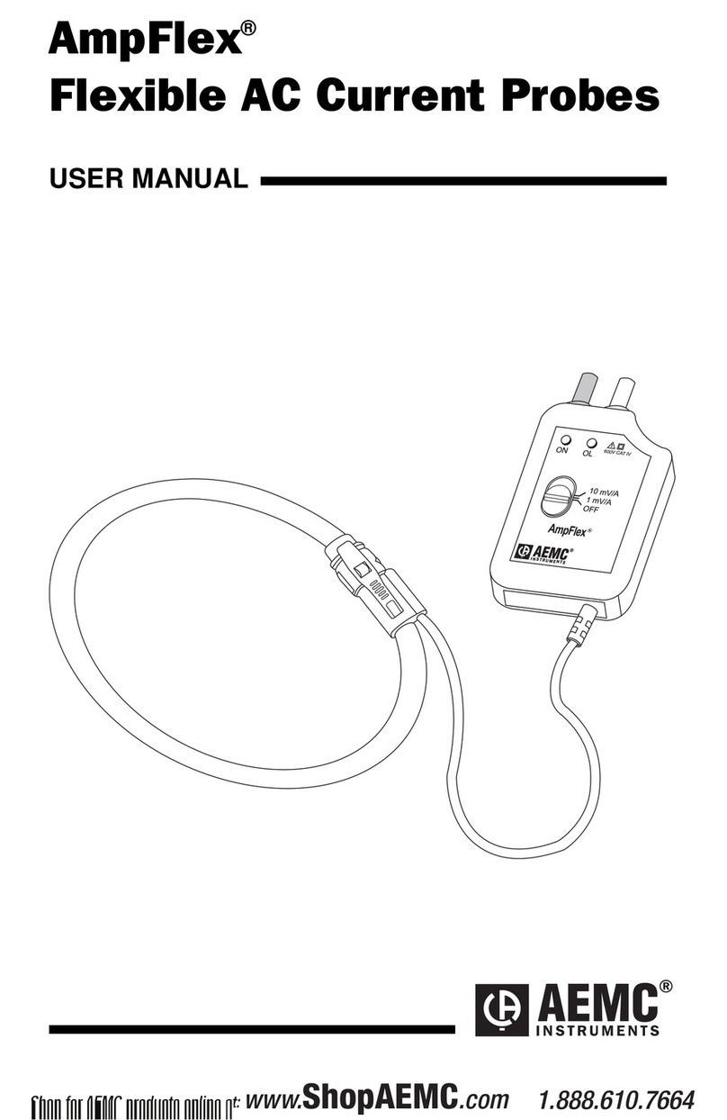 AEMC AmpFlex 300A user manual