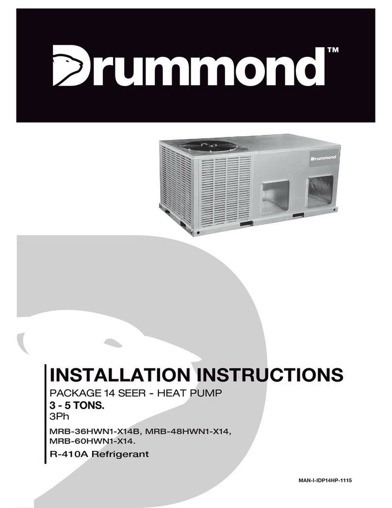 Drummond MRB-36HWN1-X14B installation instructions