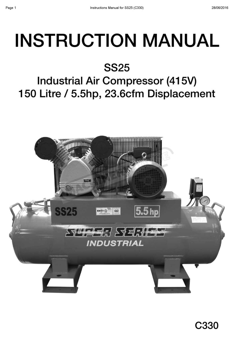Hafco SS25 instruction manual