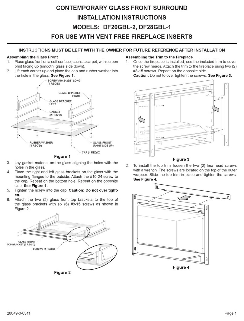 Empire Comfort Systems DF28GBL-1 installation instructions
