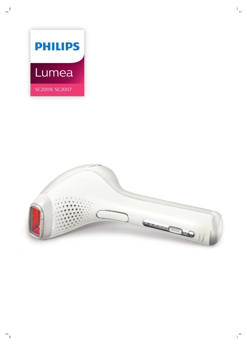 Philips Lumea SC2009 User manual Philips Lumea SC2009 User manual