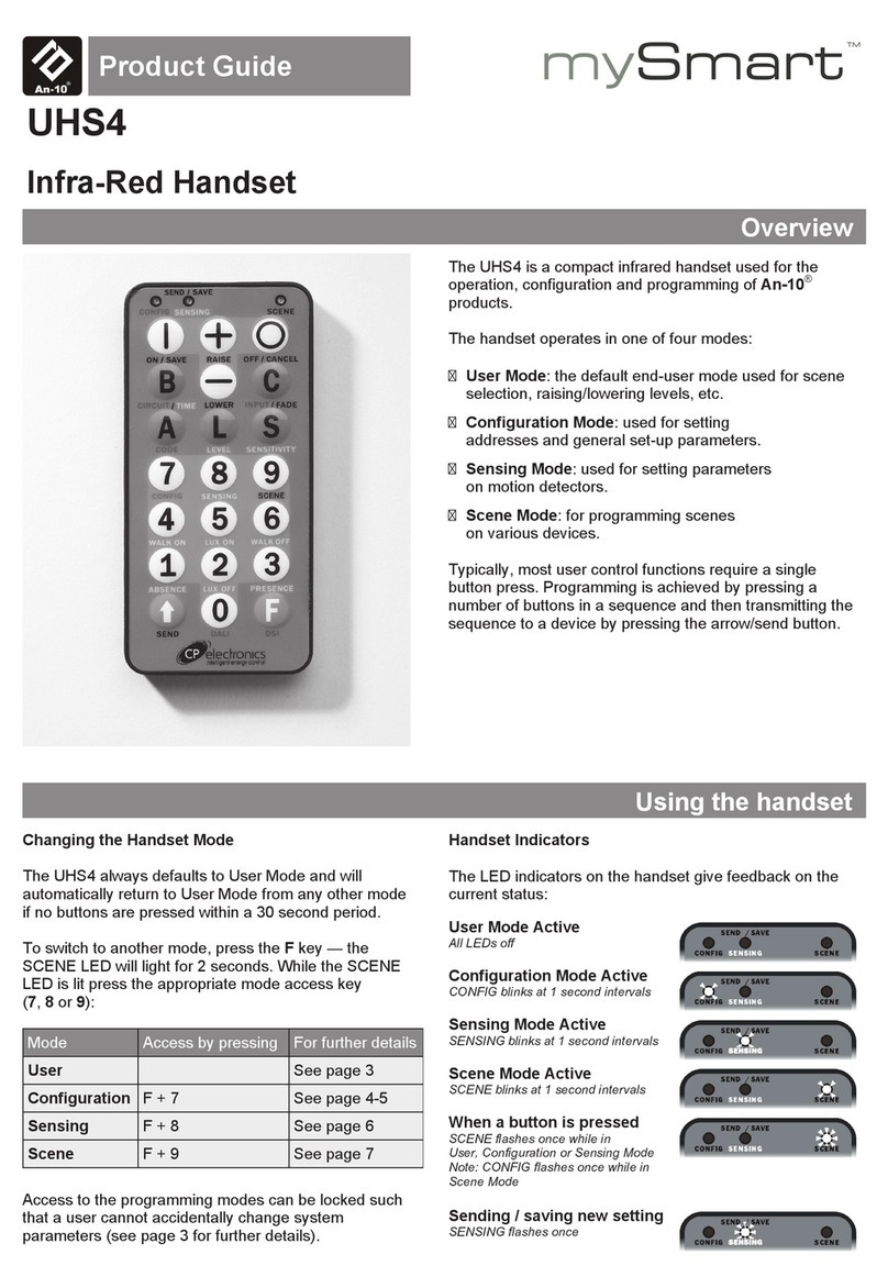 mySmart mySmart UHS4 Product guide