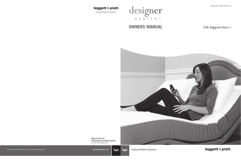 Leggett & Platt Designer Series owner's manual