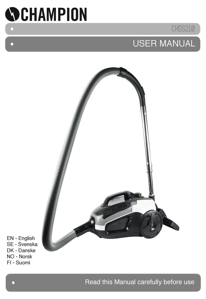 Champion CHDS210 User manual