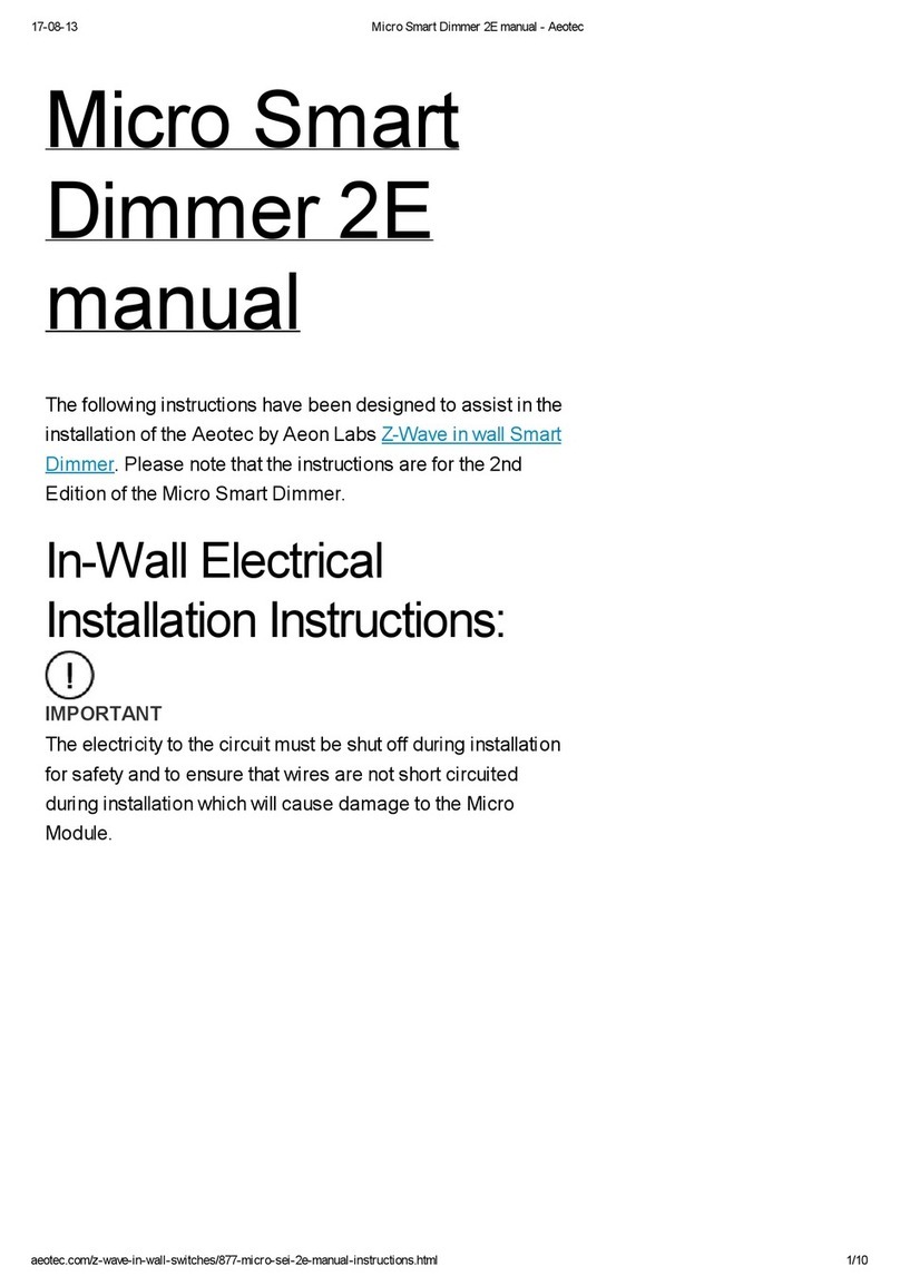 Aeotec 2E manual