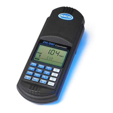 Hach DR/820 User manual