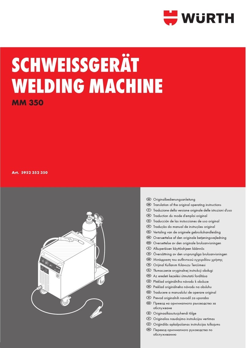 wurth MM 350 Original operating instructions