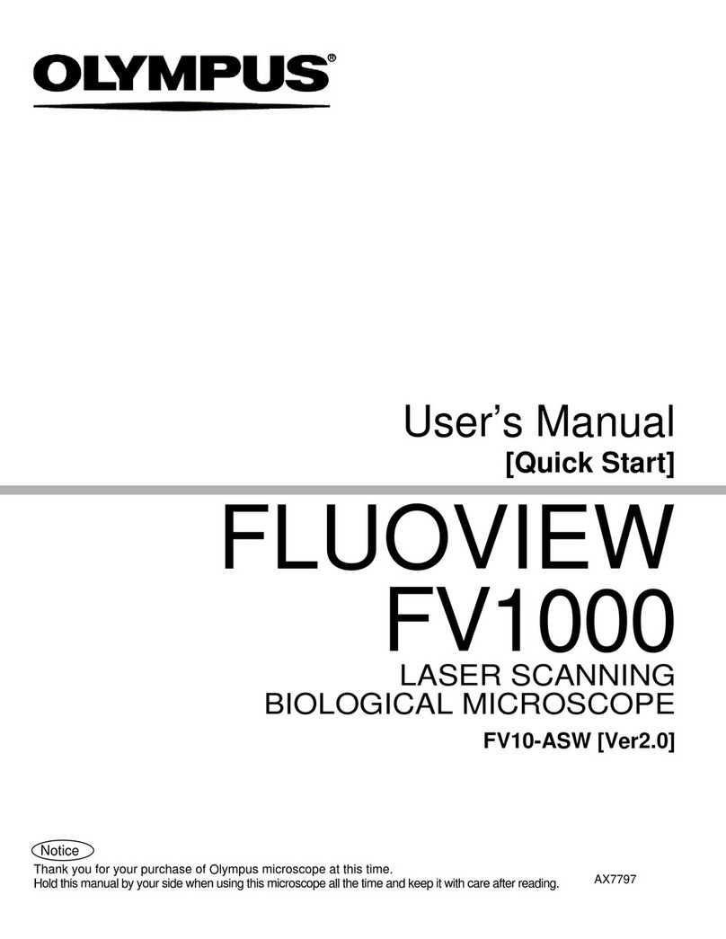 Olympus Fluoview FV1000 user manual
