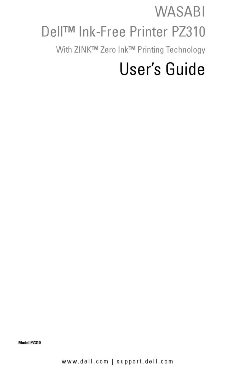 Dell PZ310 User manual