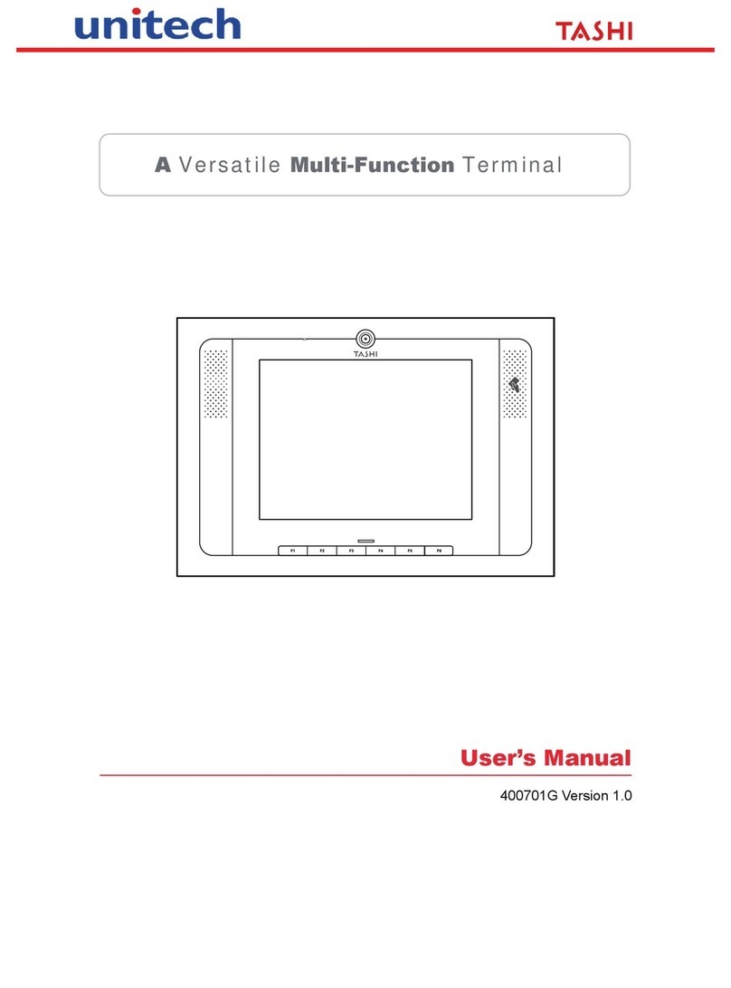 Unitech Tashi MT680-AMWTAG User manual
