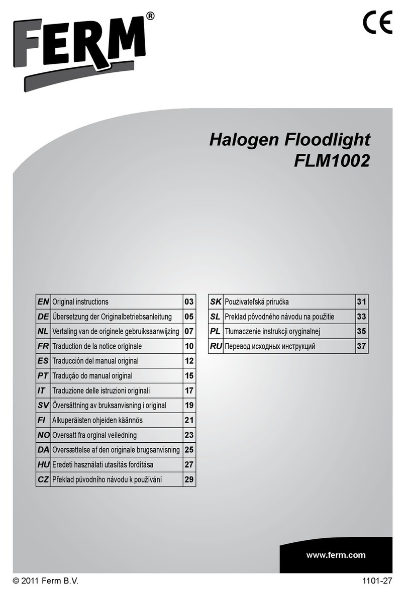 Ferm FLM1002 Original instructions