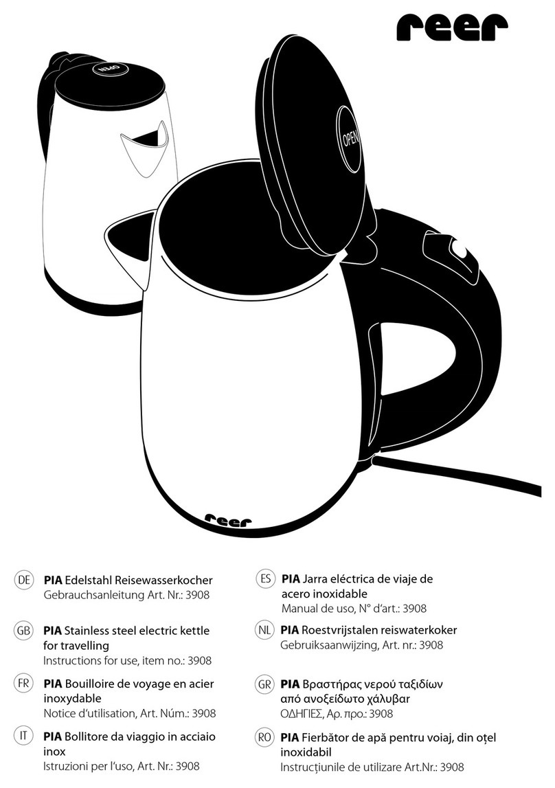 Reer 3908 User manual