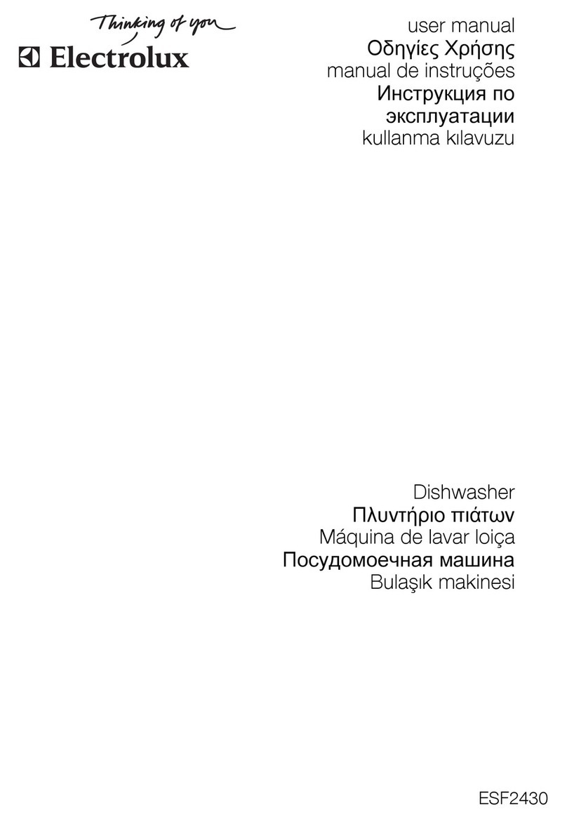 Electrolux ESF2430 user manual