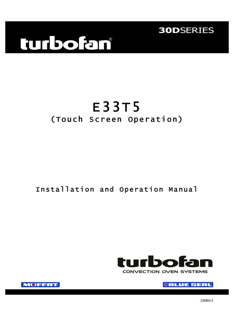 turbofan E33T5 Installation and operation manual