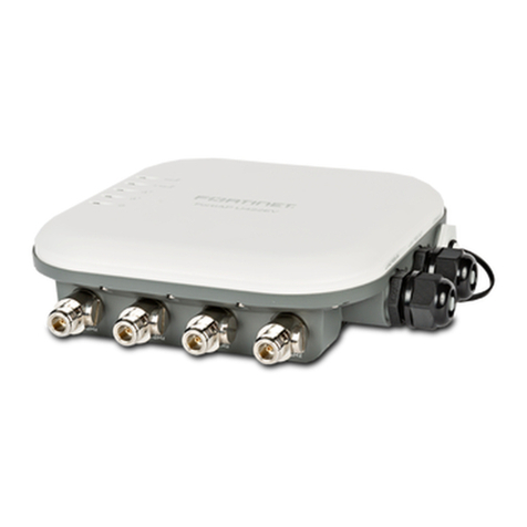 Fortinet FortiAP U422EV User manual