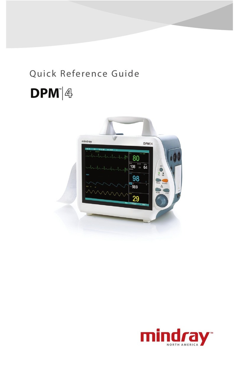 Mindray DPM 4 User manual