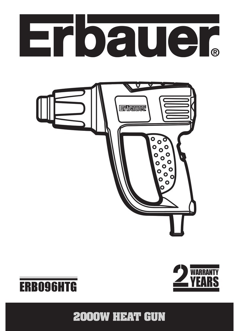 Erbauer ERB096HTG User manual