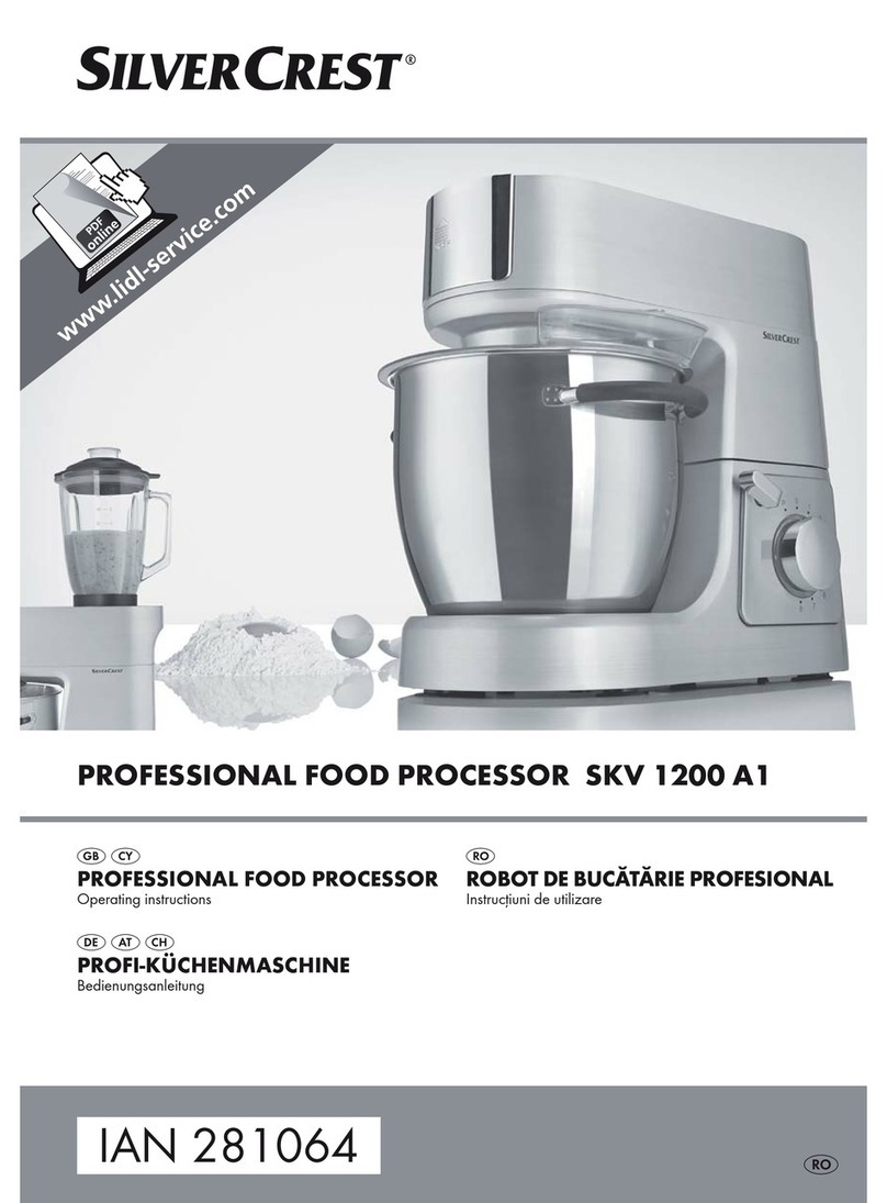 Silvercrest SKV 1200 A1 User manual Silvercrest SKV 1200 A1 User manual