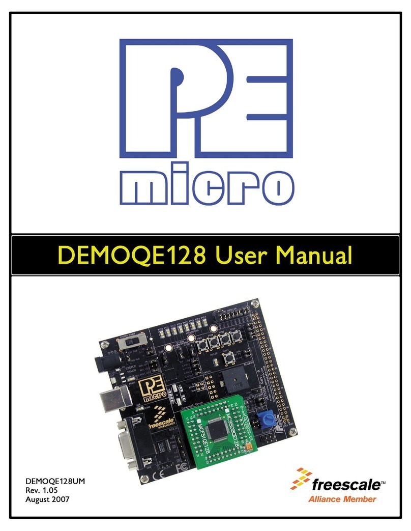 P&E Microcomputer Systems DEMOQE128 User manual