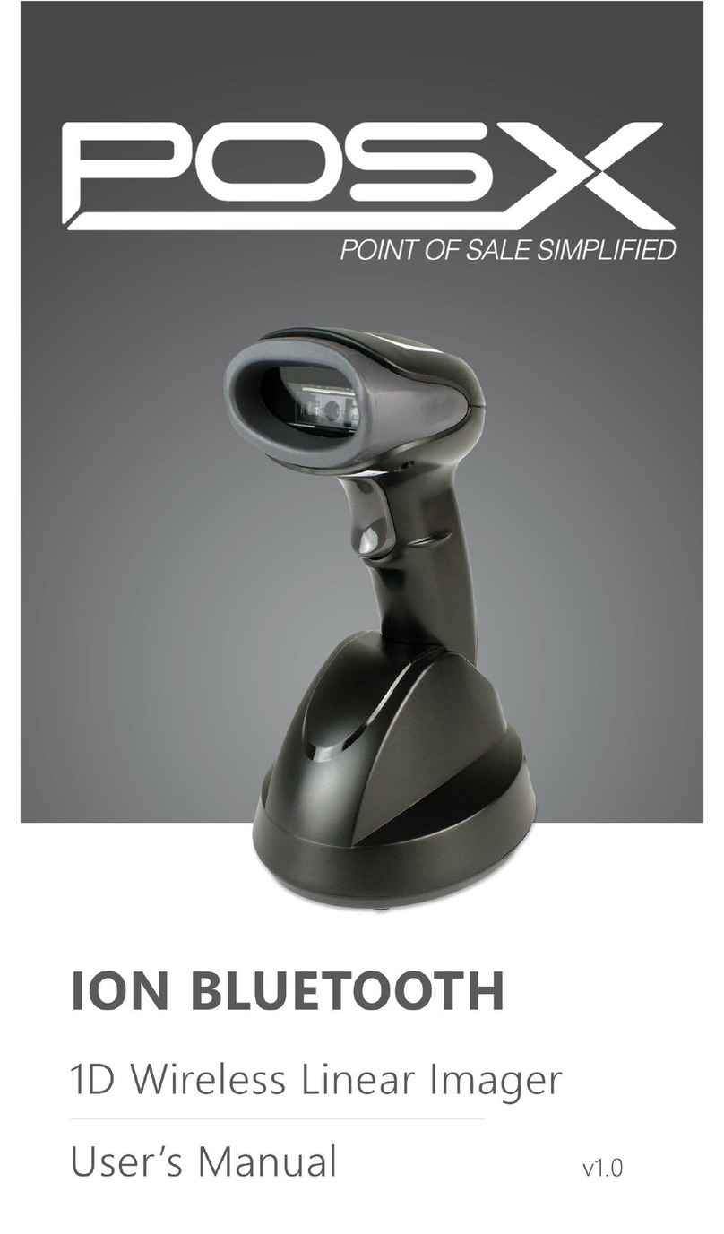 POS-X ION BLUETOOTH User manual