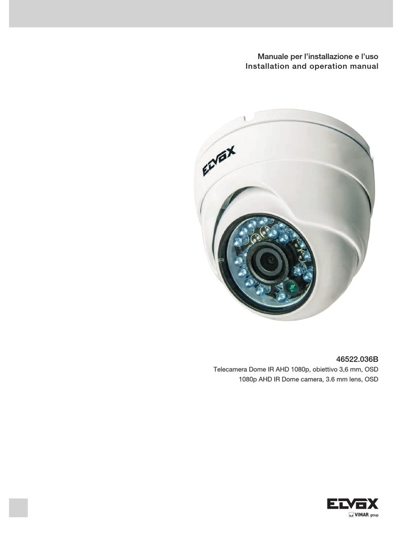 Elvox 46522.036B Installation and operation manual