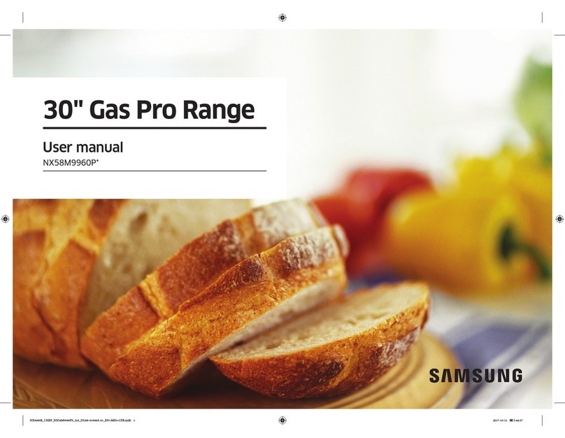 Samsung NX58M9960P series user manual