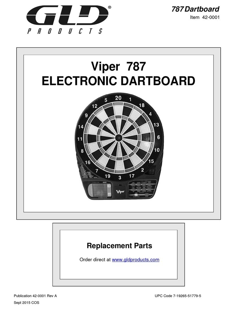 GLD Products Viper 787 Replacement parts