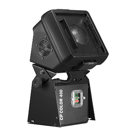 Claypaky CP COLOR 400 User manual