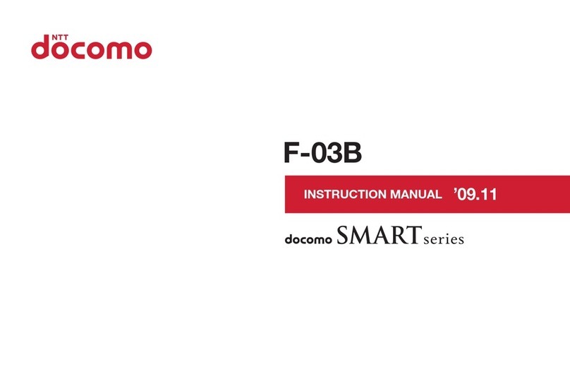 Docomo Smart F-03B User manual