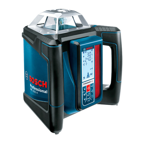 Bosch GRL 500 H Assembly instructions