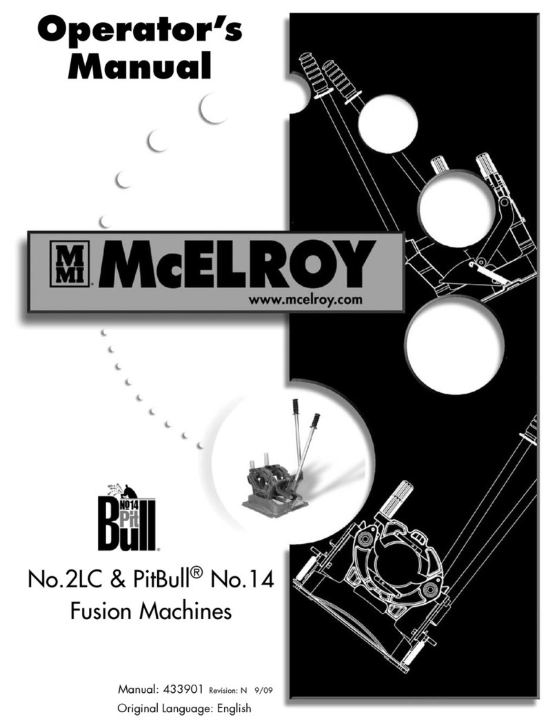McElroy No.2LC Operator's manual