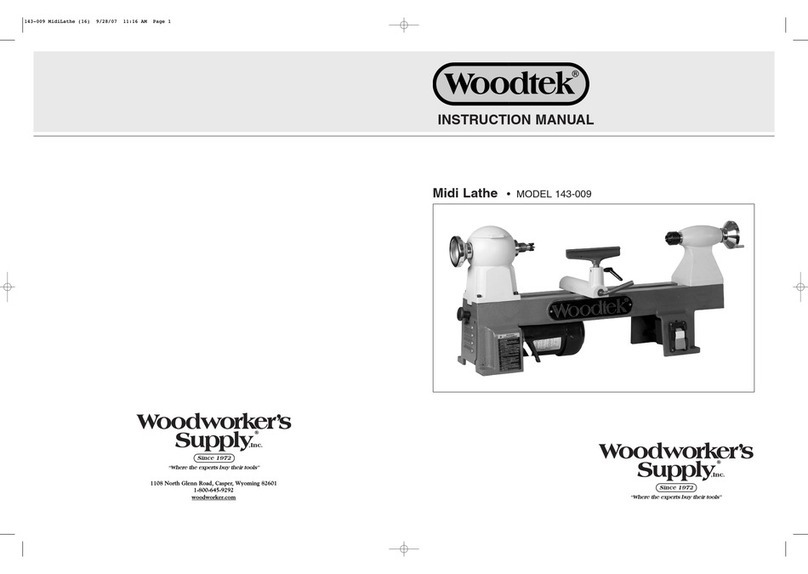 Woodtek 143-009 User manual