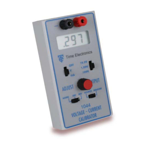 Time Electronics 1044 User manual