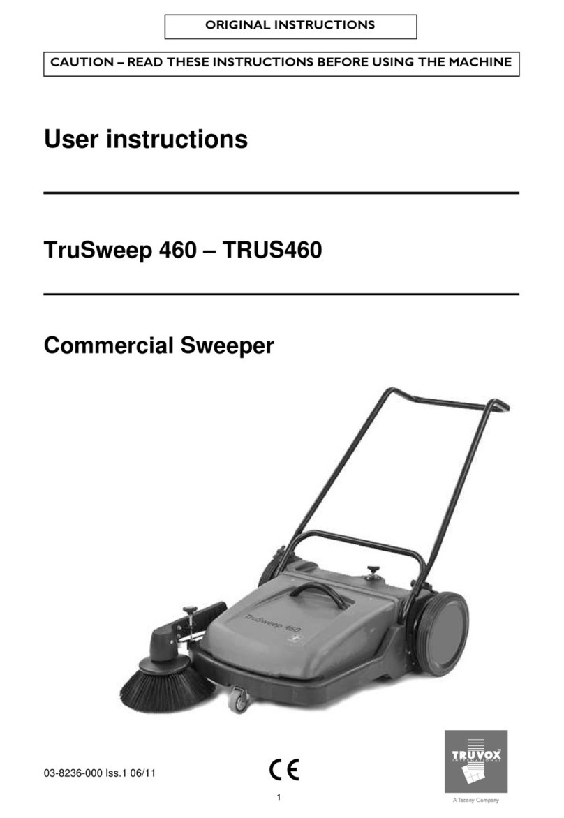 Truvox TruSweep 460 User instructions