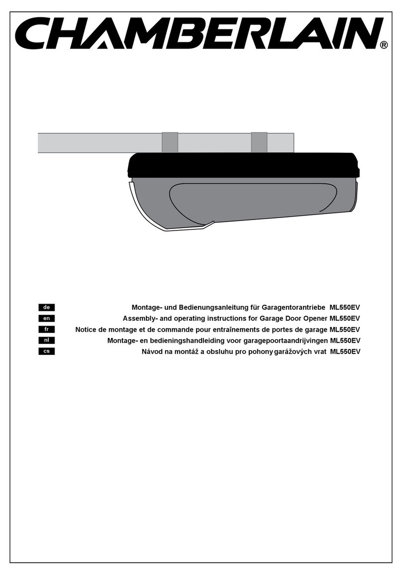 Chamberlain ML550EV User manual