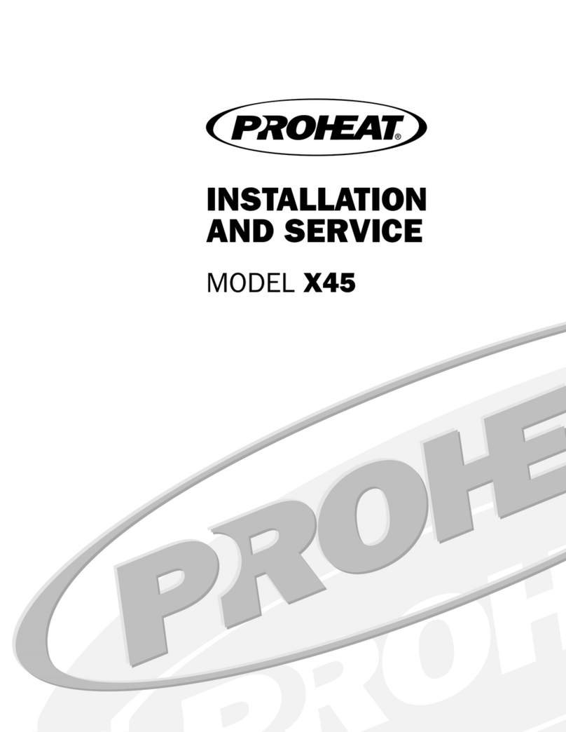 Proheat Teleflex X45 Manual