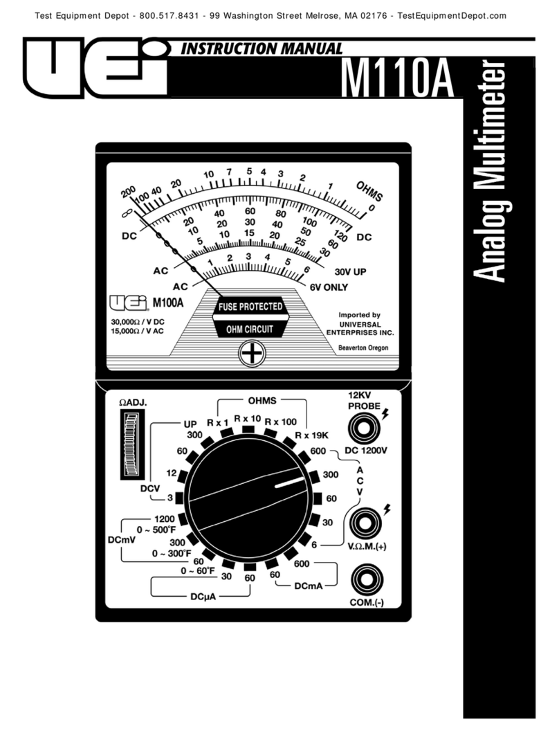 UEi M110A instruction manual