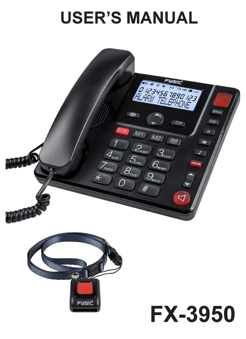 Fysic FX-3950 User manual