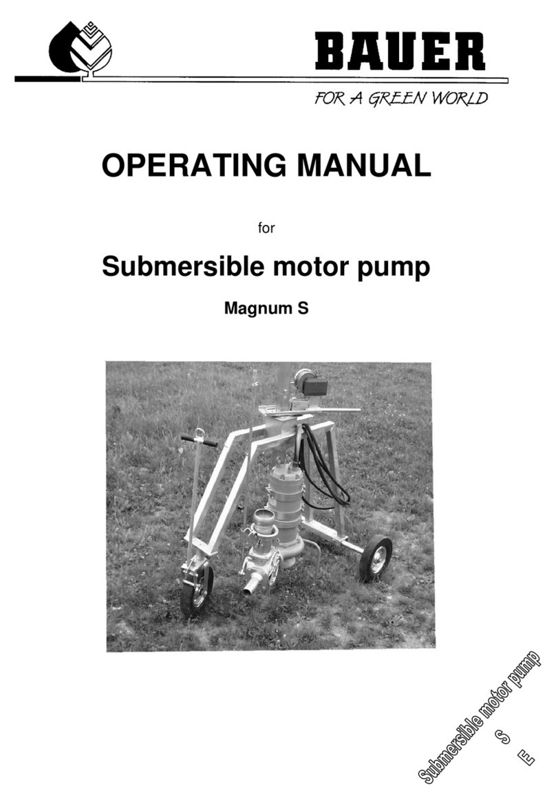 Bauer Magnum S operating manual Bauer Magnum S operating manual